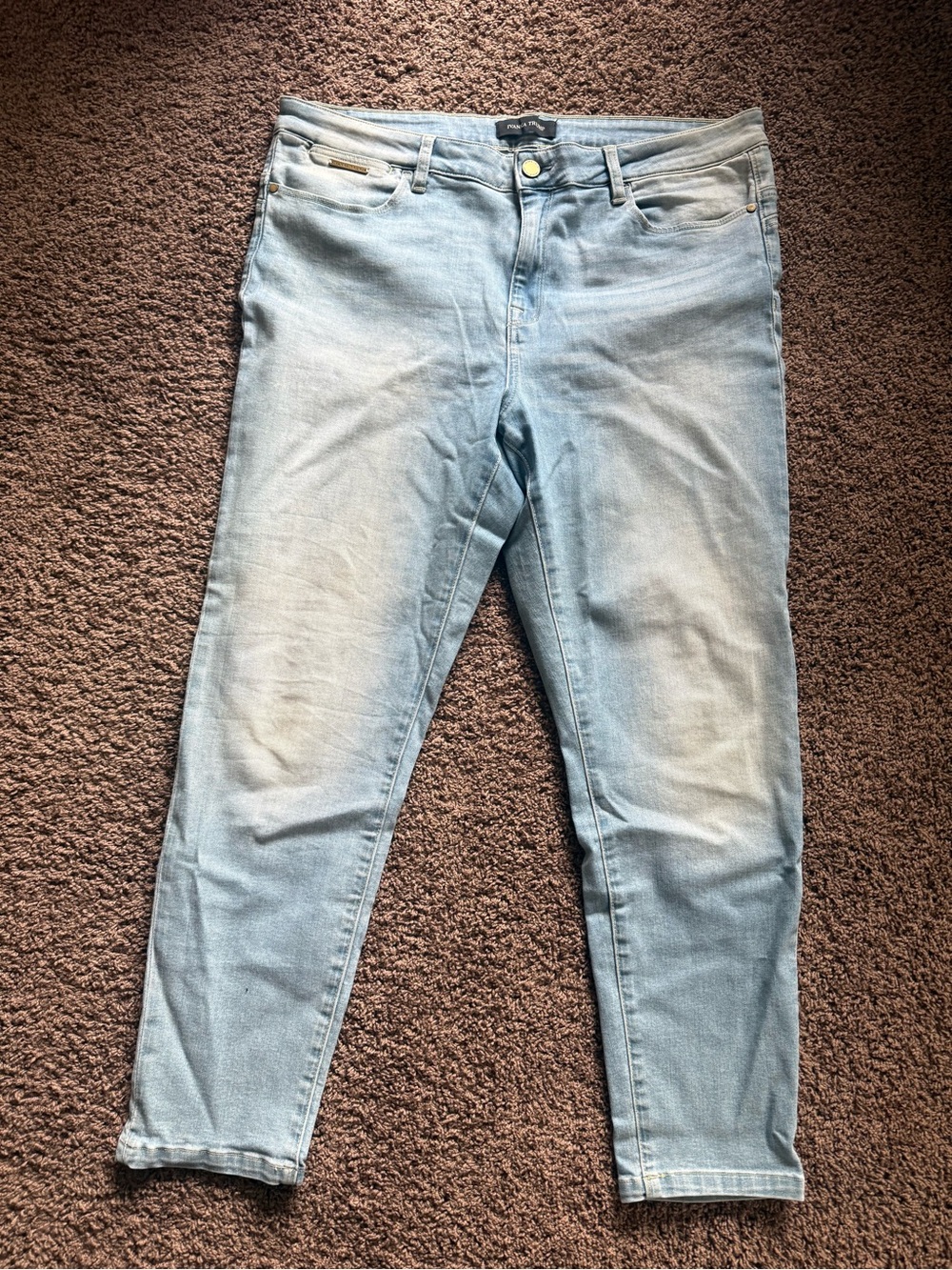 Ivanka Trump Light Blue Skinny Jeans